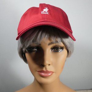 Fashionable Kangol Adjustable Cotton Baseball-style Cap Hat Red
